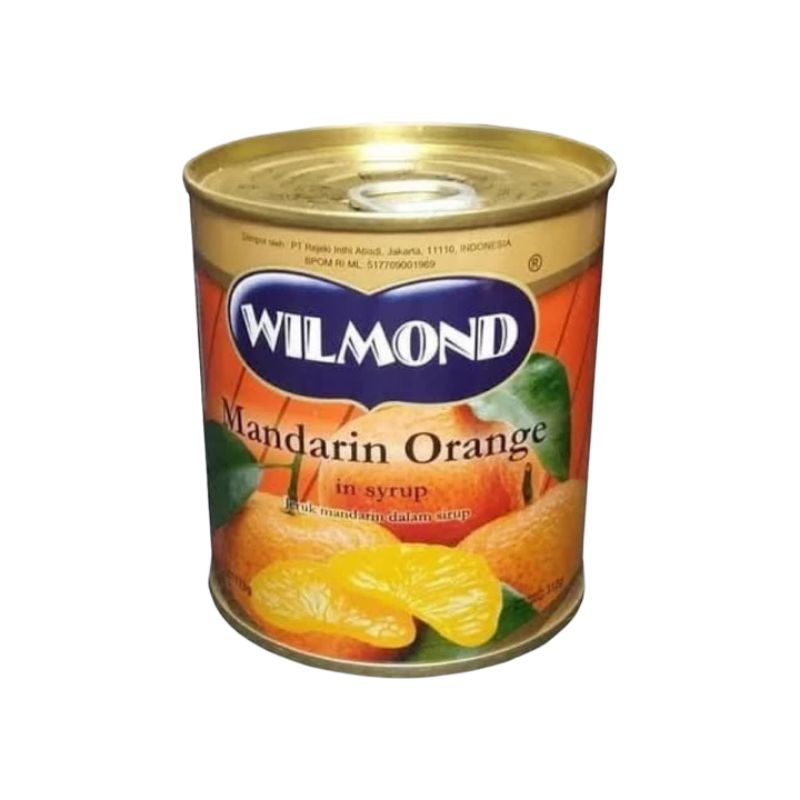 Wilmond Mandarin Orange Jeruk 312 gr / Jeruk Mandarin sirup / Syrup