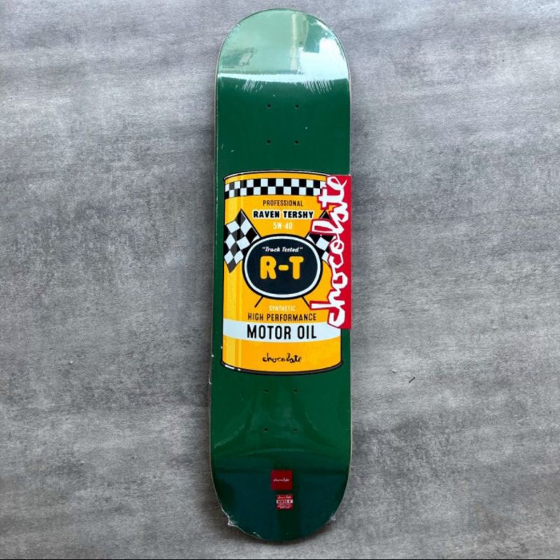 Skateboard deck chocolate thersy motor oil 8.0