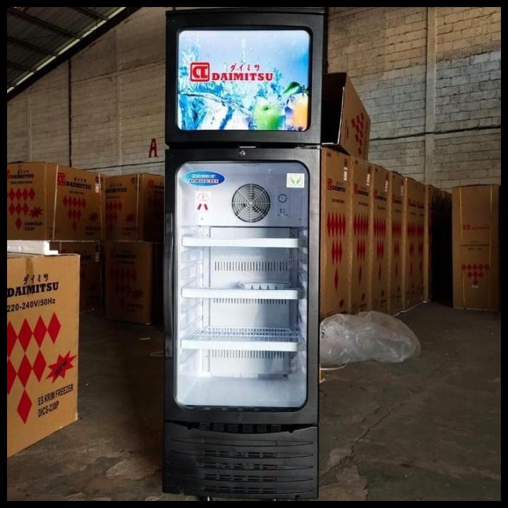 Promo Promo Showcase &Frezeer Daimitsu 378 New. Garansi Resmi
