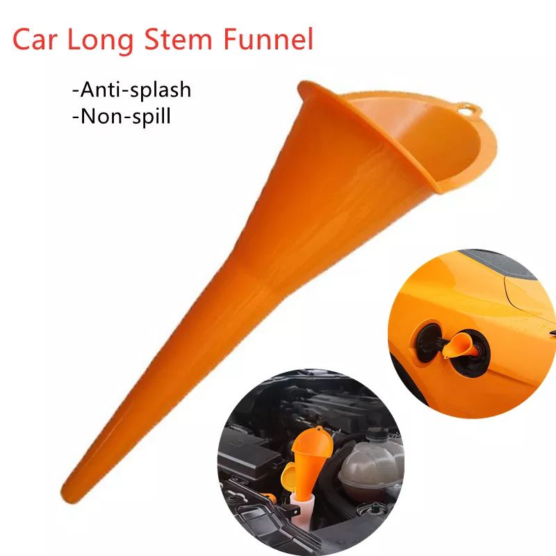 [Best Quality] Funnel Nozzle Corong Air Minyak Oli Bensin Radiator - Corong Plastik Panjang Serbaguna