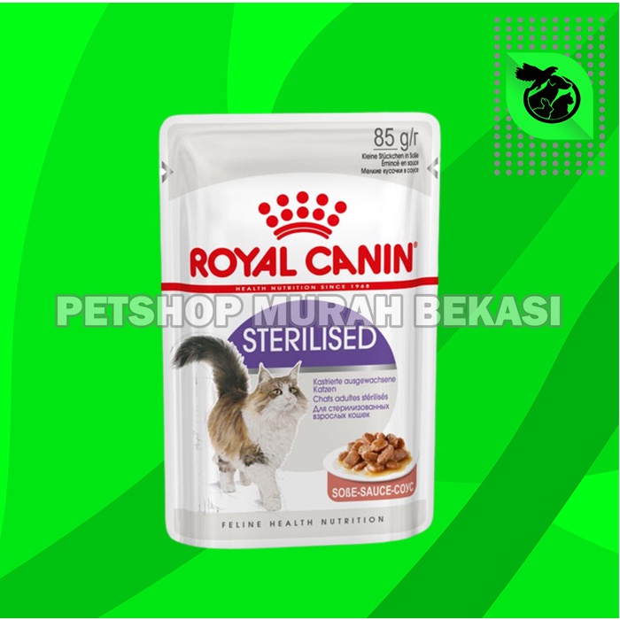 Makanan Basah Kucing Steril Royal Canin Sterillised Cat Food 85 Gram