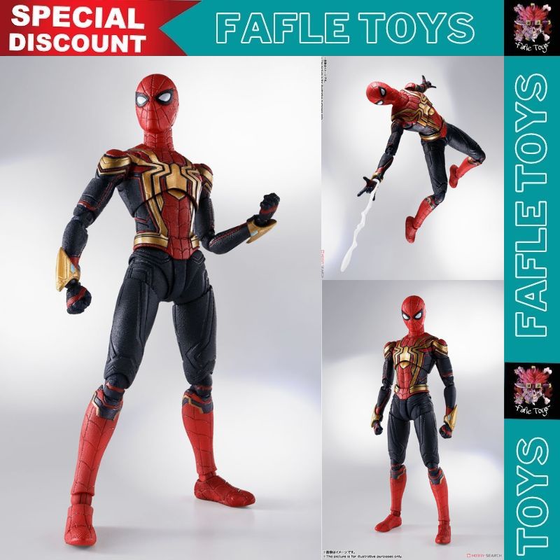Shf Figuarts Spiderman No Way Home Integrated Suit / Shf Spiderman Integrated Suit No Way Home / Shf