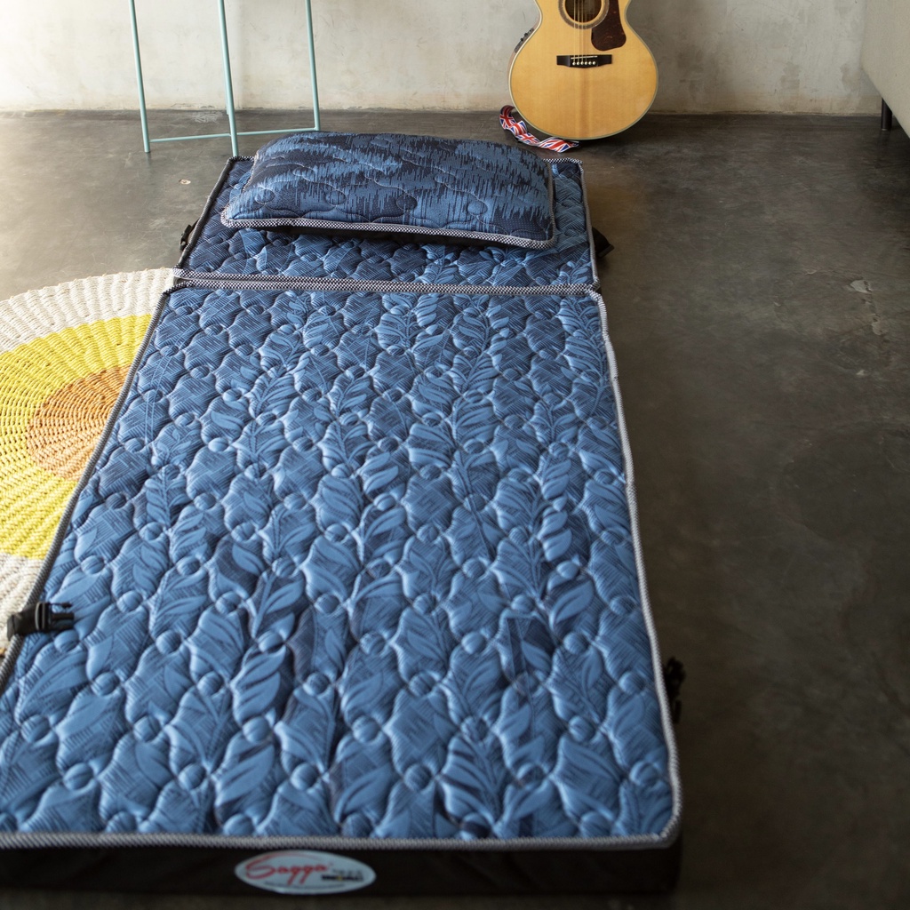 Kasur Lipat Busa Rebonded Density 50 Terdapat Bantal