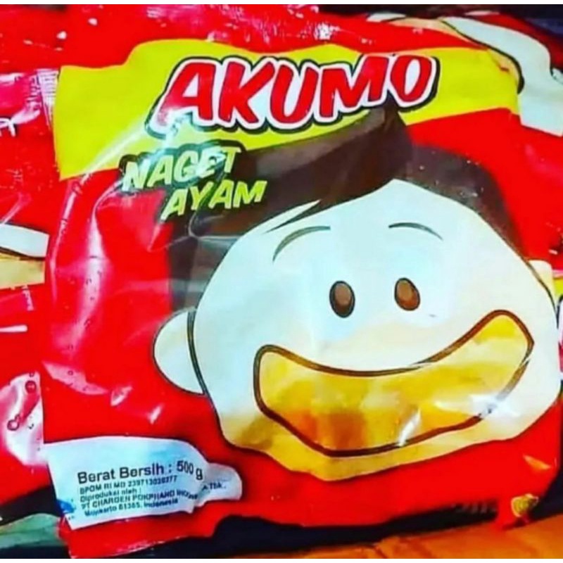 

Akumo Nugget ayam 500gr