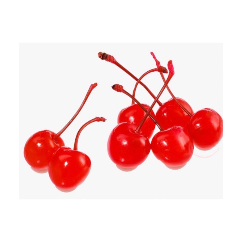 

Cherry tangkai ceri tambahan untuk Kue Hai Kitchen (harga per buah)