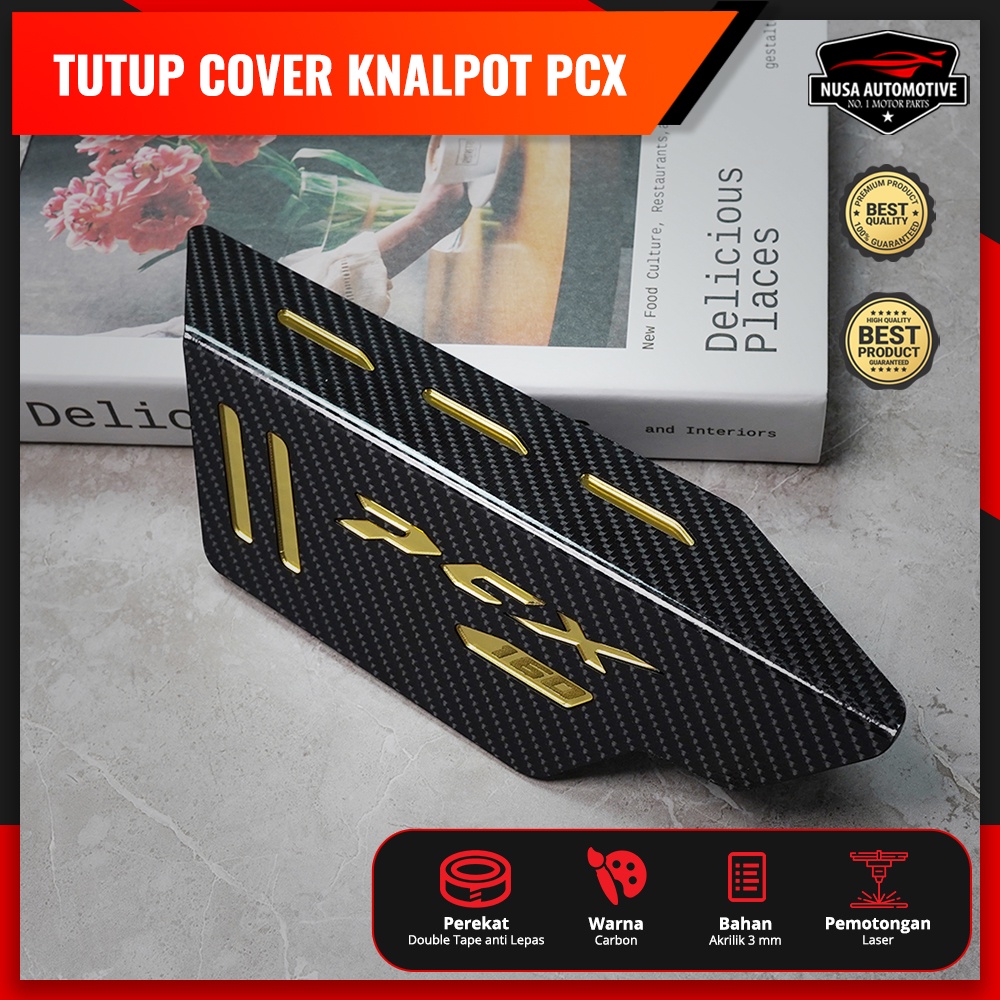 Jual Variasi All Pcx Tutup Cover Knalpot Muffler Variasi Motor Pcx Pnp