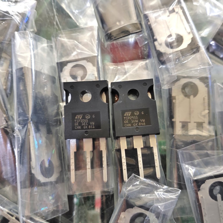 Transistor TR TIP 2955 3055 / TIP2955 TIP3055 (Sepasang)