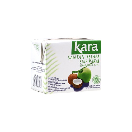 

Santan Kelapa Kara Kemasan 200 ml