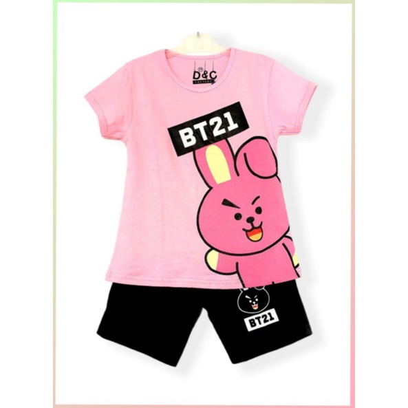 Baju anak perempuan setelan anak perempuan kaos anak perempuan grosir baju anak pusat baju anak D&C 