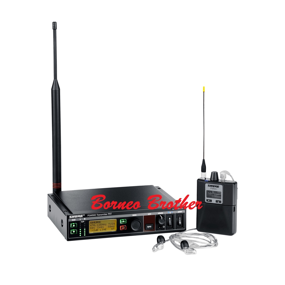 Shure PSM 900 System + 425SL Paket Original In Ear Monitor Wireless