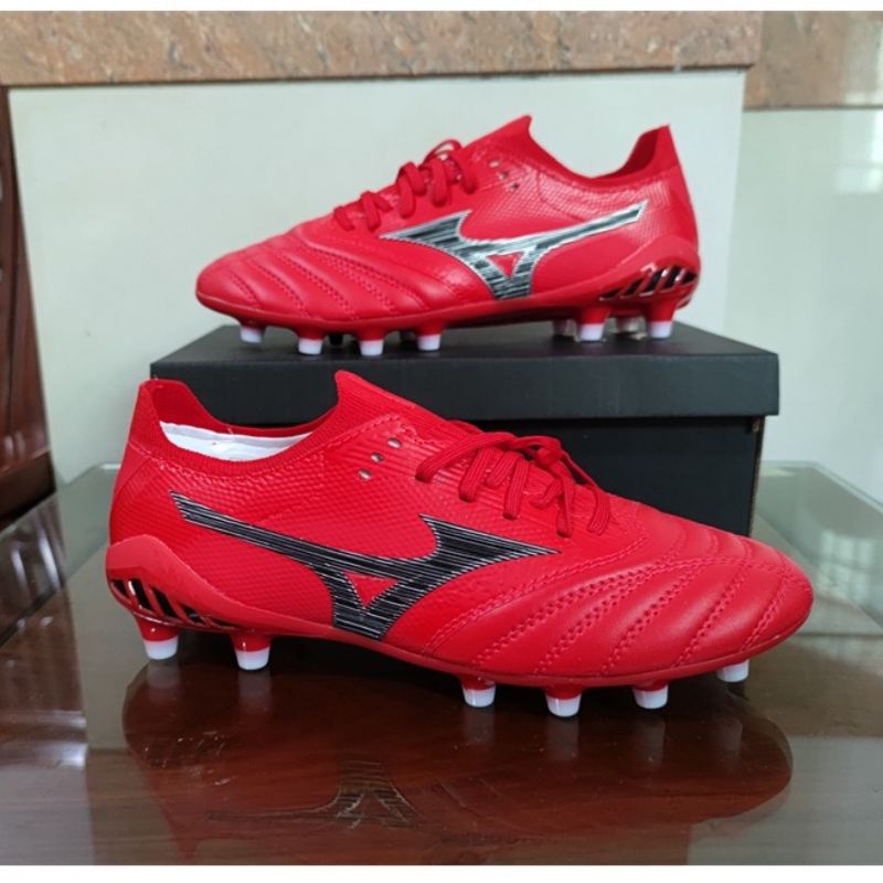 SEPATU BOLA MIZUNO BETA3 RED BLACK FG-SEPATU BOLA MIZUNO-SOCCER
