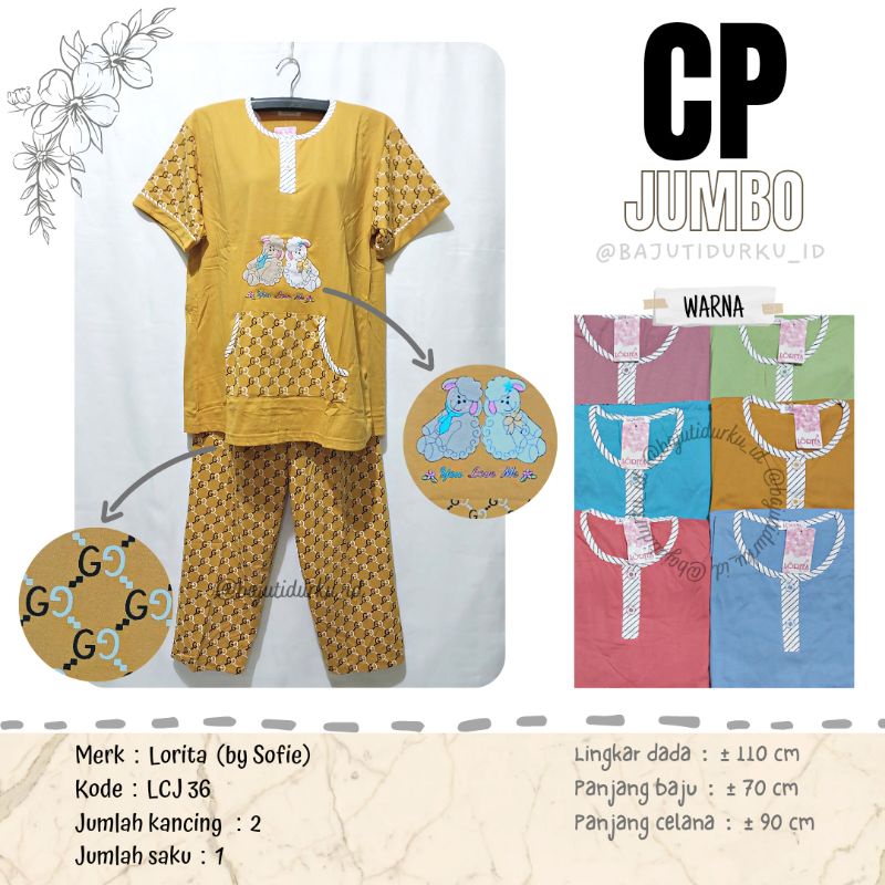 PART 1 CP JUMBO LORITA BAJU TIDUR BABYDOLL