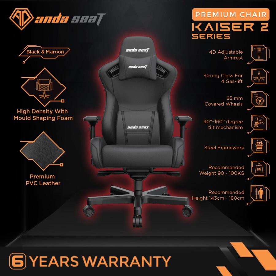 Anda Seat Kaiser 2 Kursi Gaming