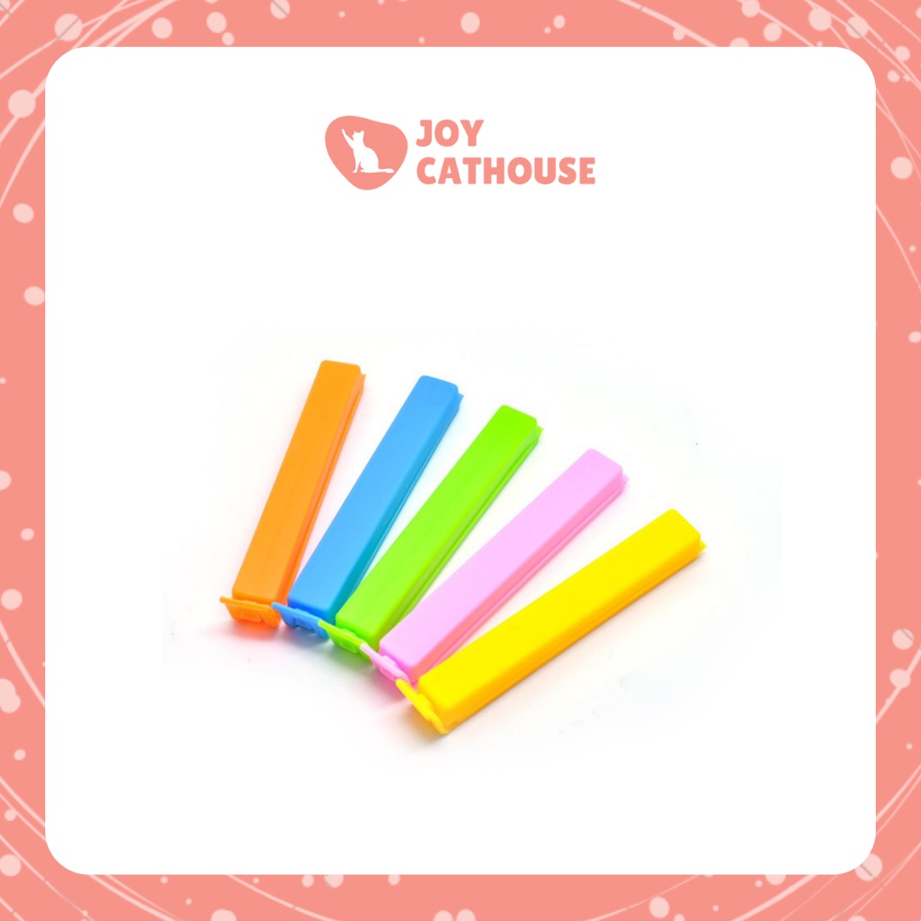 Clip Food Penjepit Plastik Bungkus Makanan Kucing Klip Sealing Cat Snack Sealer