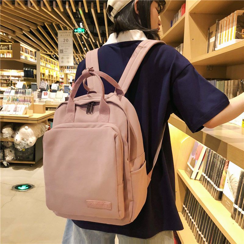 sera ins style tas sekolah wanita versi korea dari sekolah menengah mori sederhana jepang all-match girl vintage sense student backpack