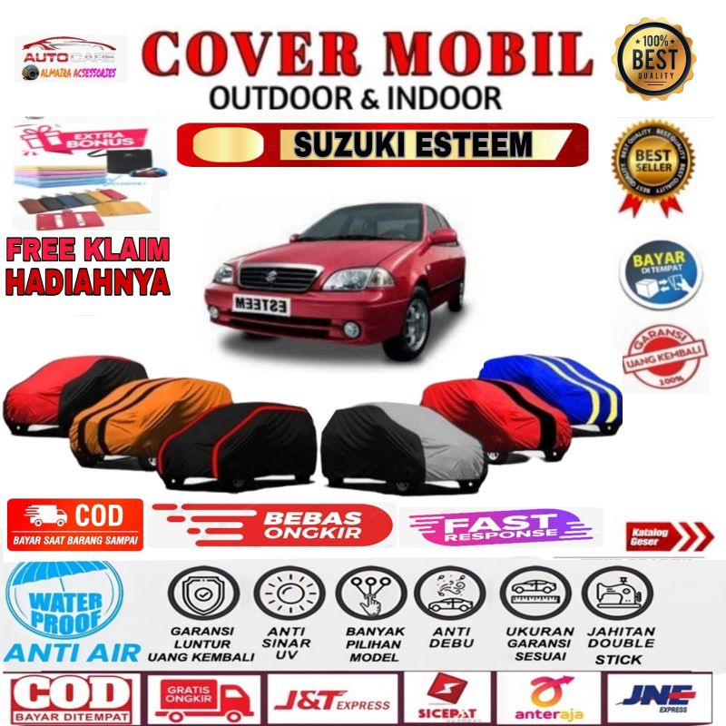 COVER BODY SARUNG MOBIL SUZUKI ESTEEM SELIMUT MANTEL