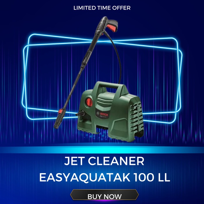 Jet Cleaner Easy Aquatak 100 LL Pressure Washer Alat Cuci Mobil BOSCH