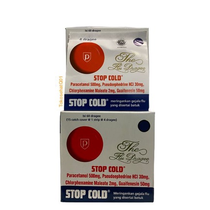 Stop Cold Perstrip 4 Tablet / Obat Flu &amp; Batuk