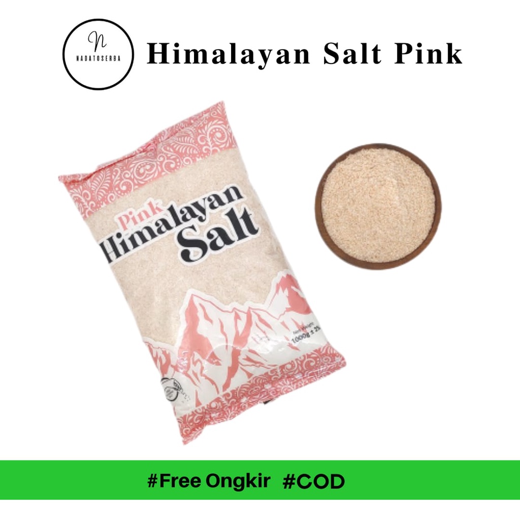 

Garam Himayalan Salt Asli Garam Himalaya 1 kg Organik pink