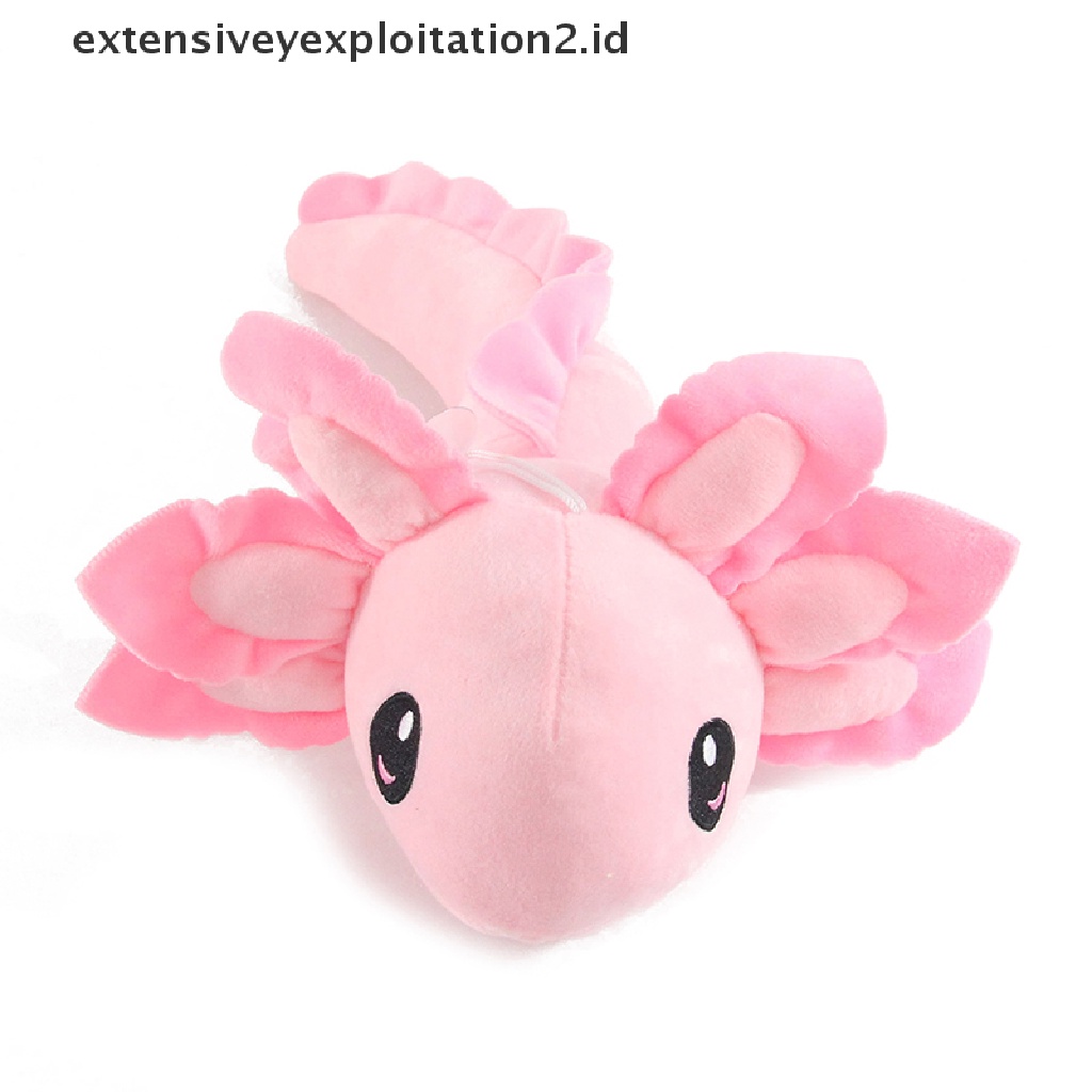 Mainan Boneka Stuffed Plush Kartun Axolotl 35cm Untuk Hadiah Anak