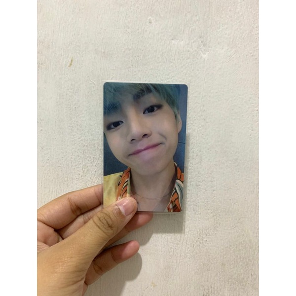 PHOTOCARD TAEHYUNG LIGHTS JAPAN BTS