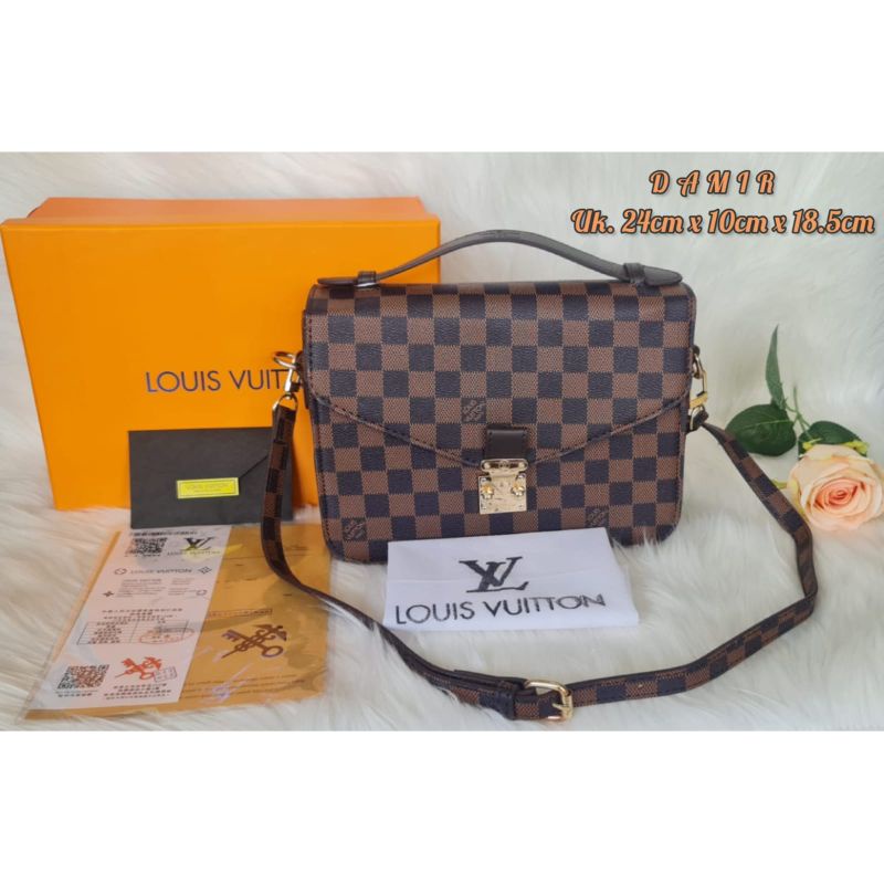 TAS IMPORT SELEMPANG METIS FREE BOX KOMPLIT PREMIUM SIZE.24