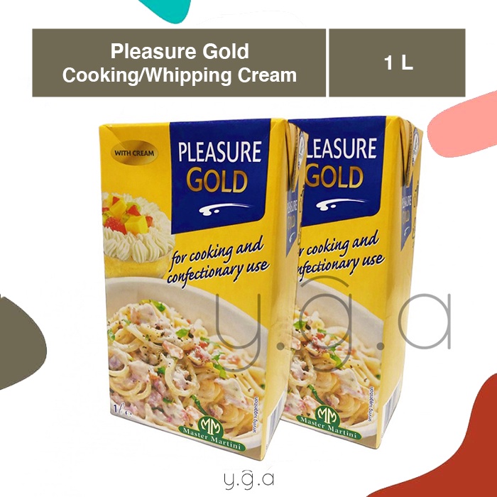 

Master Gourmet Gold Cooking Whipping Cream 1L / Heavy Cream / Master Martini / Pleasure Gold