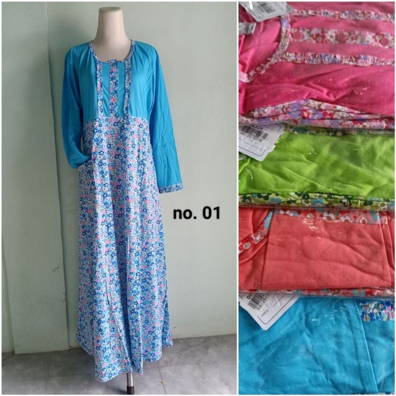 Gamis klok Amro jumbo - daster amro