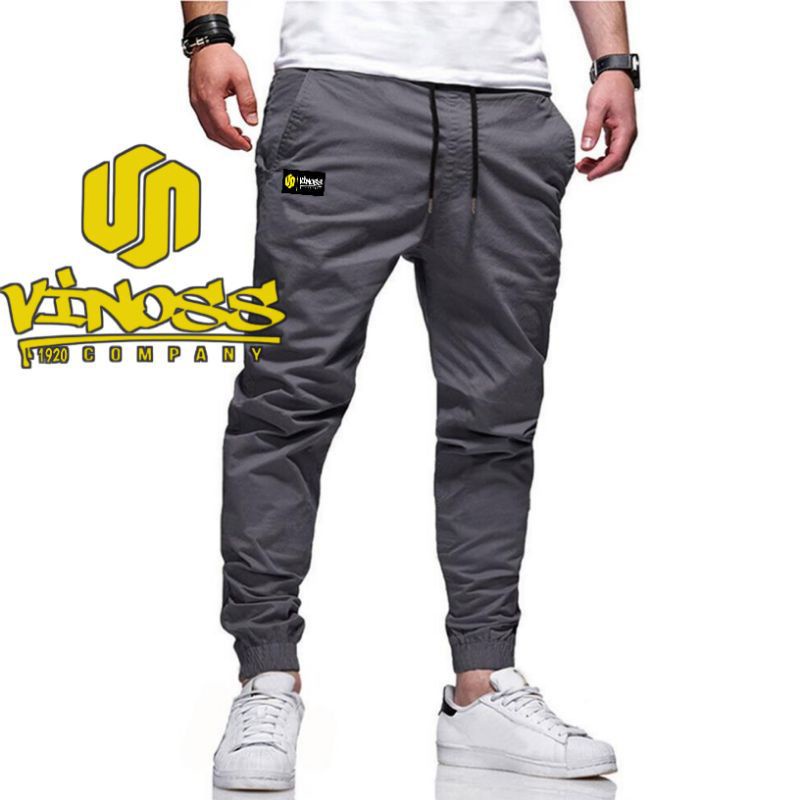 Celana joger pria camo chinos fants trand fashion