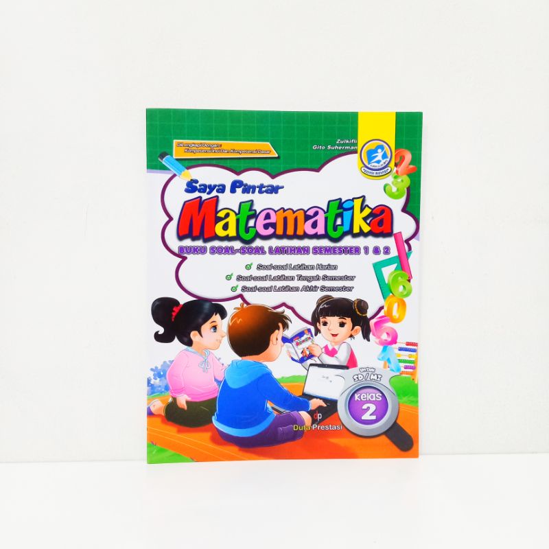 Buku Saya Pintar Matematika , Buku Soal - Soal Latihan Semester Kelas 2 SD