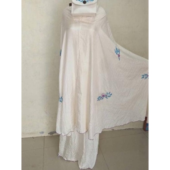 MUKENA TRAVELING PARASUT BORDIR JUMBO