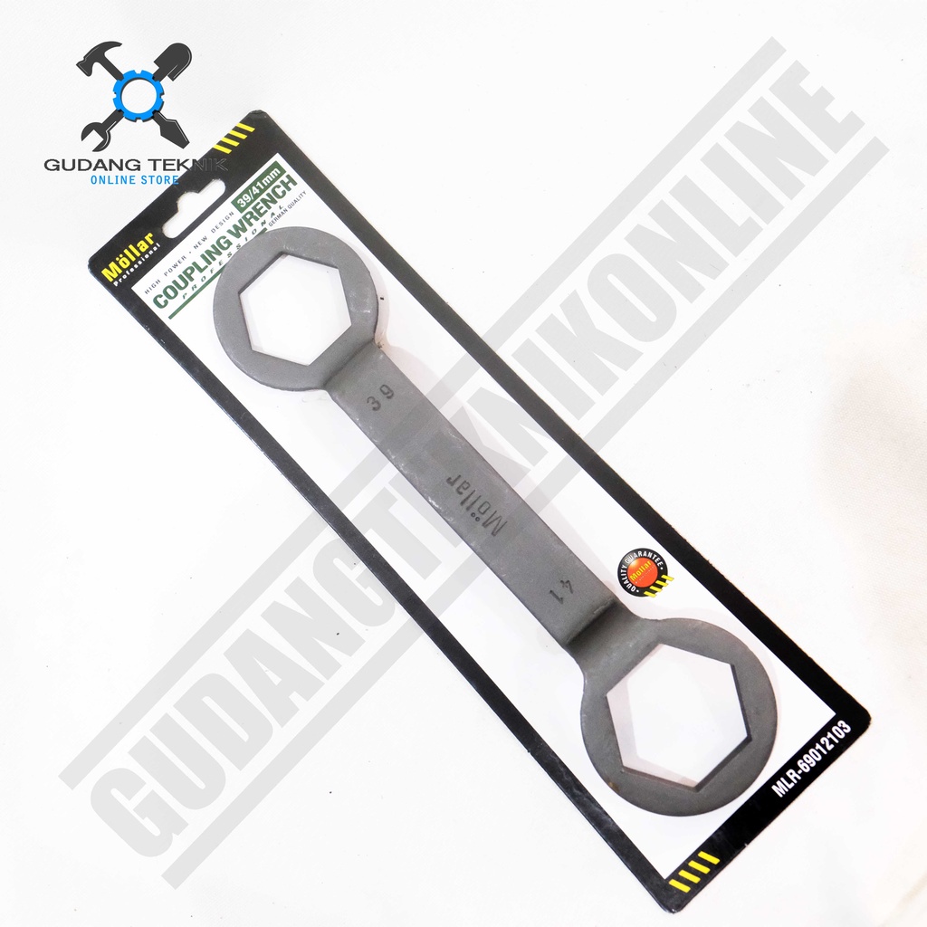 Kunci Mur Kopling 17-24mm 39-41mm MOLLAR / Kunci Kopling Kampas Ganda Matik Matic - Coupling Nut Wrench MOLLAR