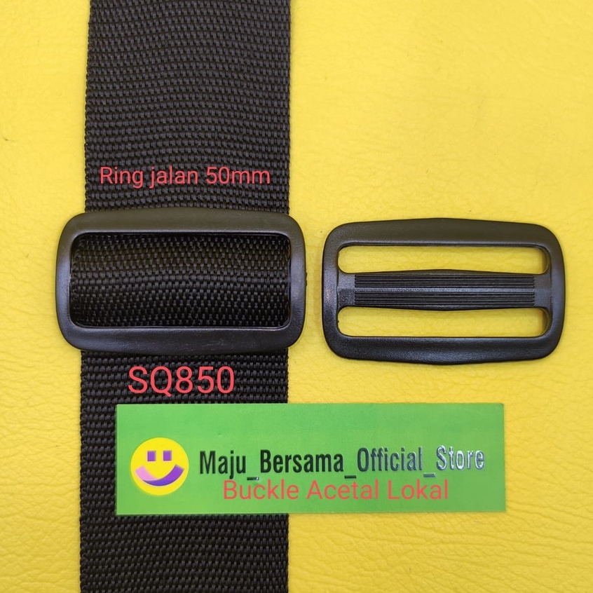 Buckle Acetal Lokal - Ring Jalan &amp; Ring Kotak ( 38 / 50 ) SK1