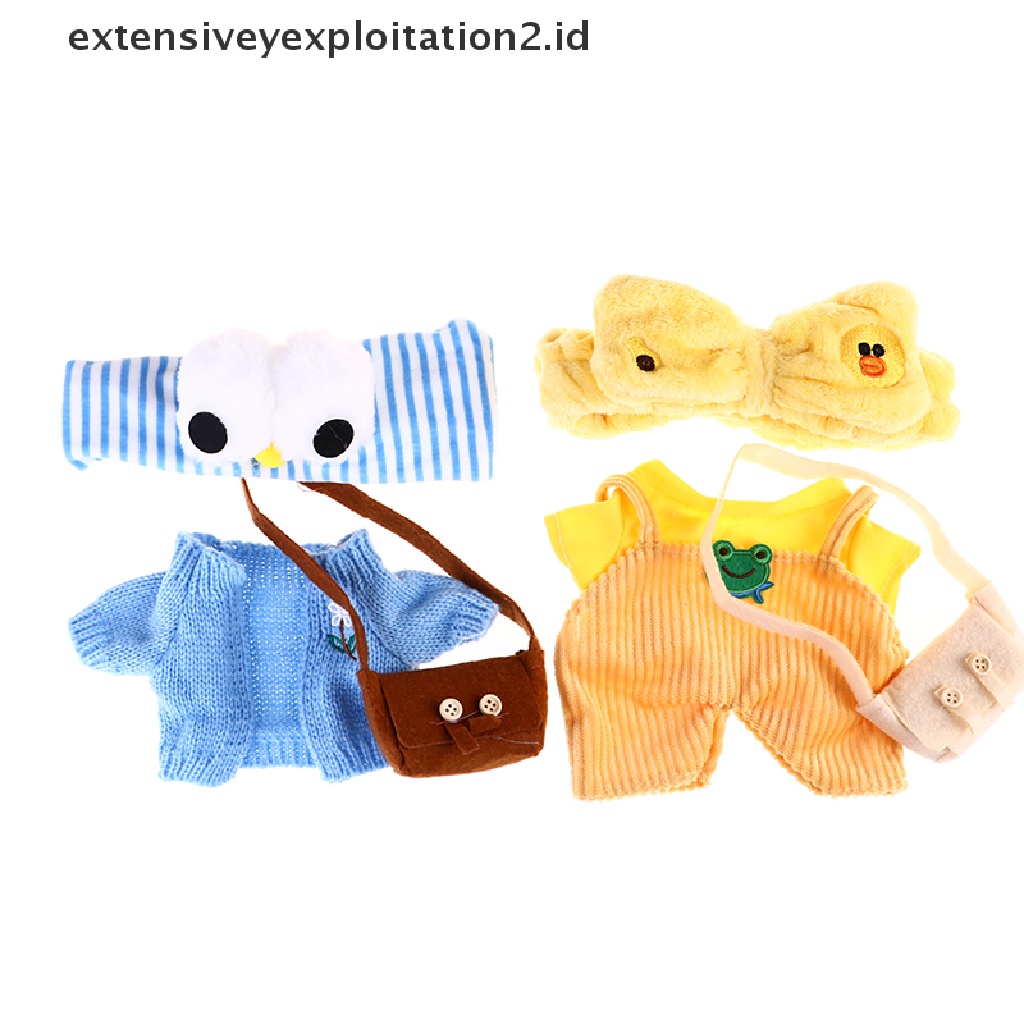 Mainan Pakaian Boneka Alpaca Lalafanfan 30cm Bahan Plush Warna Kuning