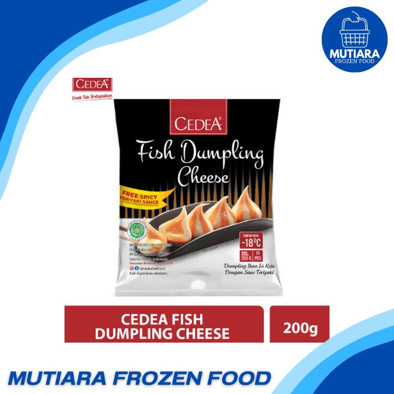 

CEDEA FISH DUMPLING CHEESE 200gr