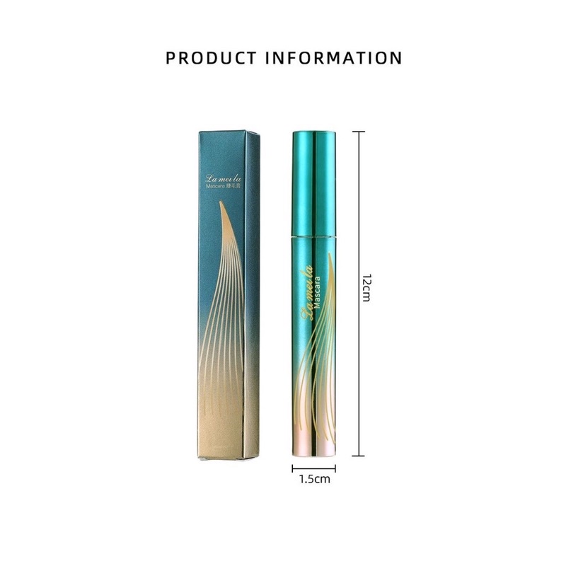 LAMEILA Peacock Mascara Emerald Bulu Mata Tebal Lentik Original - MH