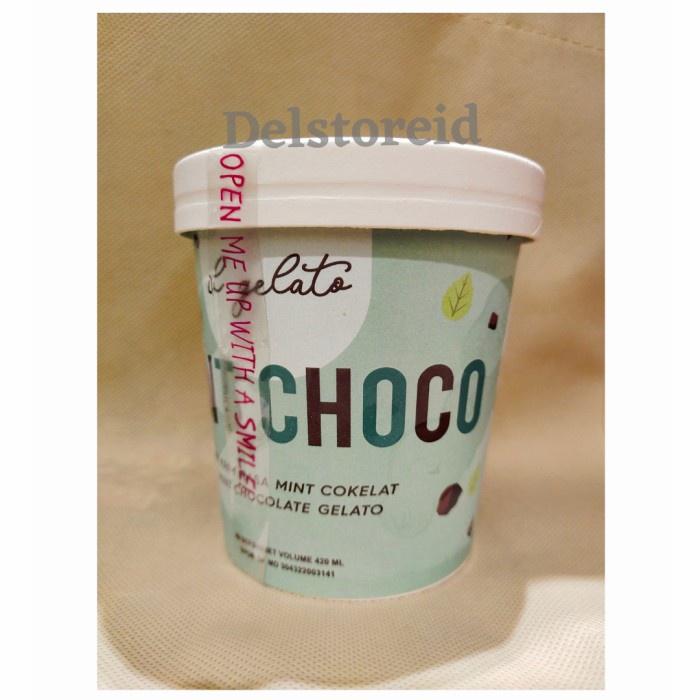 Maker Il Gelato Ice Cream Mint Chocolate Gelato 420 Ml