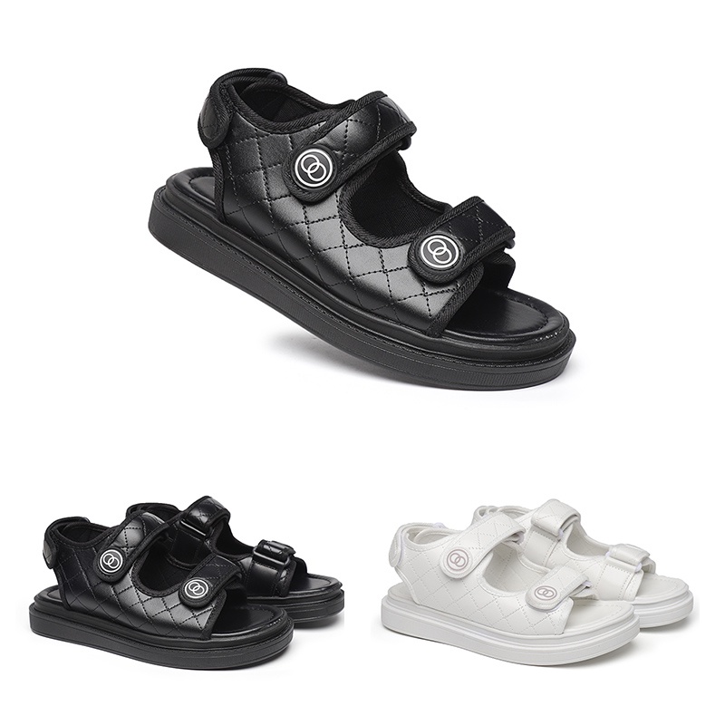 [GROSIR][COD] SEVEN_DAY SANDAL TALI WANITA KOREA IMPORT CASUAL SHOES HITAM SVN-308