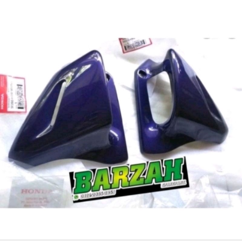 Kupingan tangki honda tiger lawas tiger 2000 violet/unggu original baru AHM