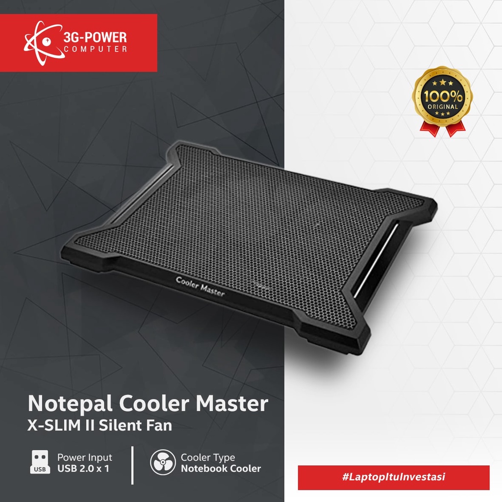 Jual Cooler Master XSlim II Notepal Cooling Pad Shopee Indonesia