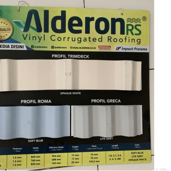 ATAP ALDERON RS - SINGLE LAYER - ROMA