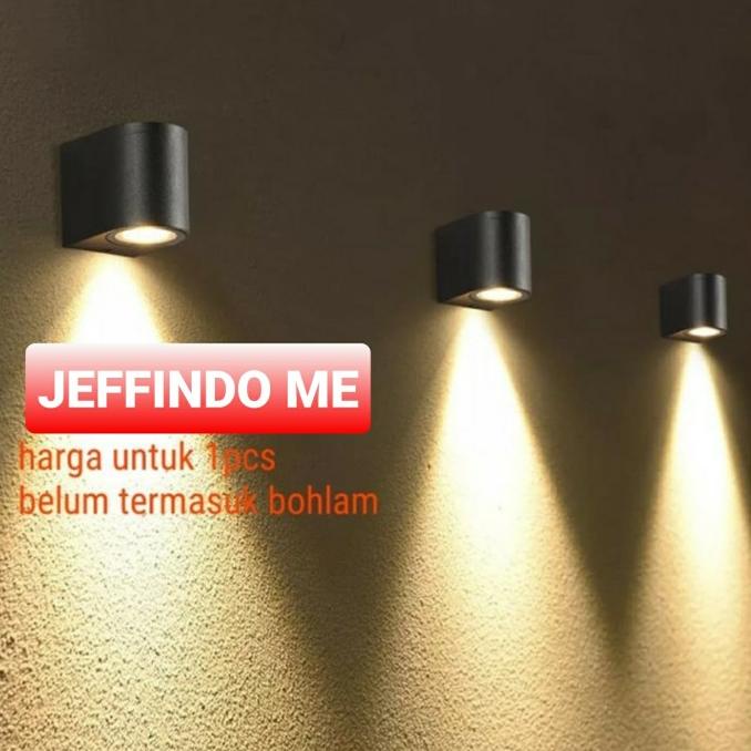 LAMPU DINDING HIAS OUTDOOR FITTING TUSUK SOROT WATERPROOF OUTDOOR SPOT