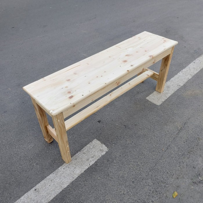 Kus Kursi Kayu Panjang / Kursi Panjang Kayu Jati Belanda /Kursi Kayu Murah