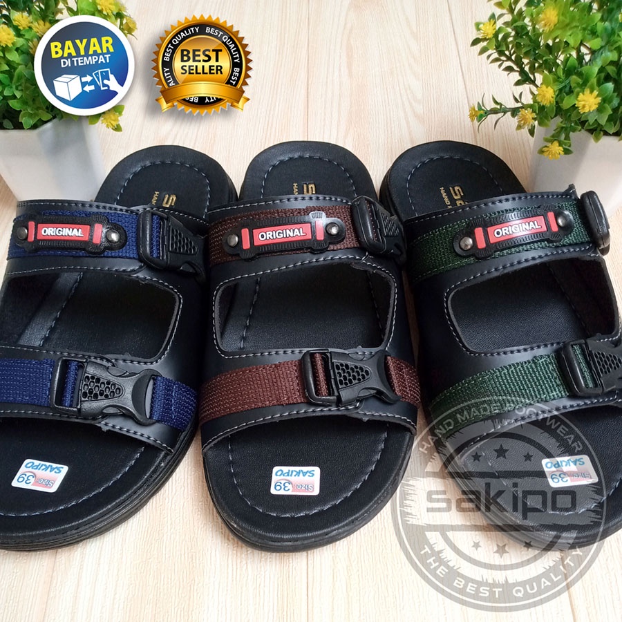 PROMO AKHIR TAHUN 12.12 !! SANDAL PRIA DEWASA BAN 2 / SANDAL GUNUNG PRIA REMAJA KEKINIAN / SANDAL DISTRO TERBARU NYAMAN DI KAKI / SANDAL TRENDI PRIA REMAJA DEWASA / SAKIPO