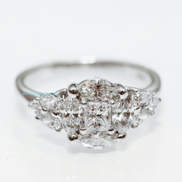 Elsy Diamond Jewelry - Diamond Ring - Cincin berlian - Diamond Jewelry