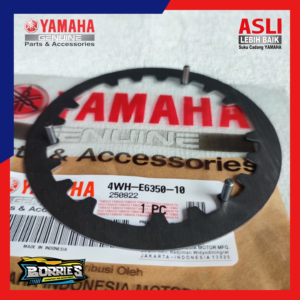 Plat Tahanan Tekanan Kopling Yamaha F1ZR Jupiter Vega R 4WH-E6350-10