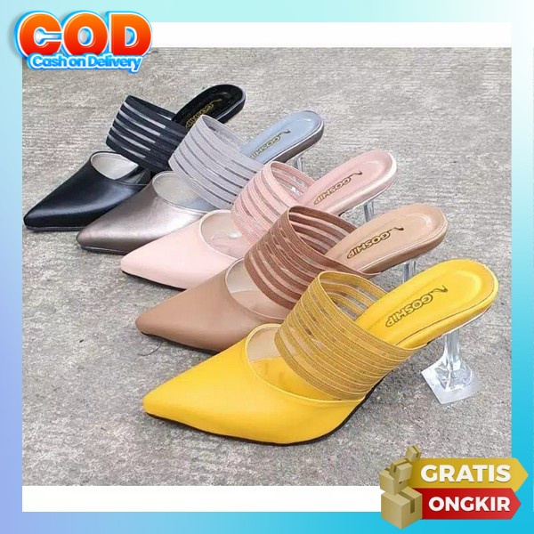 Heels Wanita Dewasa Shandal Hak Tahu Heel Seserahan Sandal Hayhils Kerja Kantor Sandal Hak Tinggi So