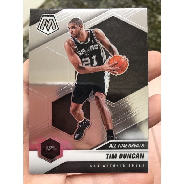 TIM DUNCAN NBA PANINI MOSAIC