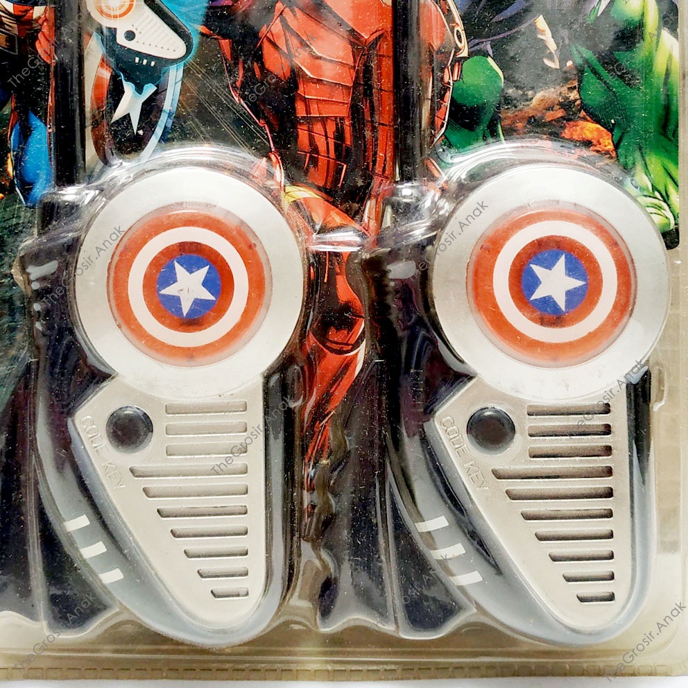 Walkie Talkie Superhero Superman Avengers Captain America