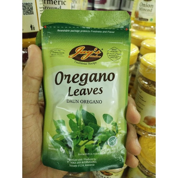 

Jays Daun Oregano 6gr Oregano Leaves